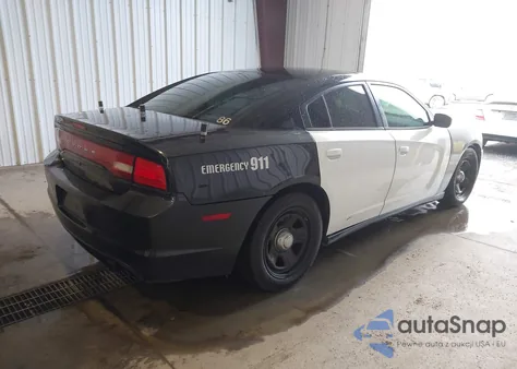 2011 Dodge Charger Police из США, поврежденный, VIN 2B3CL1CT2BH552289